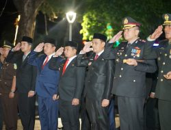 Kapolres Parepare Hadiri Upacara Kehormatan Dan Renungan Suci