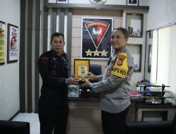 Komandan Batalyon B Pelopor Terima Kunjungan Kapolres Parepare