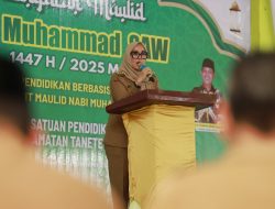 Bupati Barru Menghadiri Perayaan Maulid Keluarga Besar Satuan Pendidikan 
