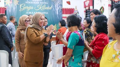Bupati Barru Hadiri Perayaan Natal di Gereja KIBAID 