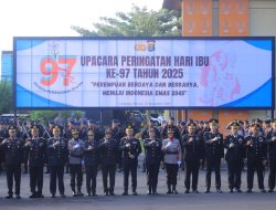 Polda Lampung Gelar Upacara Peringatan Hari Ibu ke-97