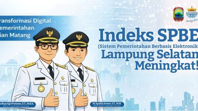 Indeks SPBE Lampung Selatan Naik Jadi 3,34