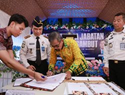 Pj Sekda Wakili Bupati Ikuti Lepas Sambut Pejabat Karutan