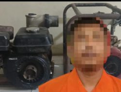 Dua Pelaku Pencurian Peralatan Pertanian di Lampung Selatan Ditangkap
