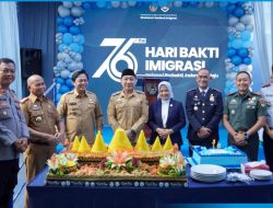 Wabup Hadiri Syukuran Peringatan Hari Bhakti Imigrasi