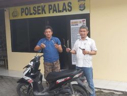 Dua Pelaku Curanmor Diamankan Polsek Palas