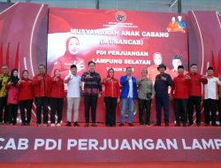 Bupati Egi Hadiri Musancab VI PDI Perjuangan Lampung Selatan   