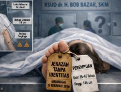 Pasien Perempuan Tanpa Identitas Sempat Dirawat 11 Hari Hingga Meninggal