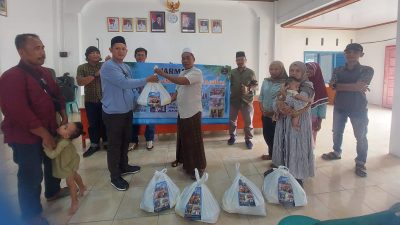Berkah Ramadhan JARMAS Peduli Giat Bagi Paket Sembako 