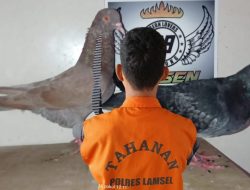 Polsek Natar Amankan Pelaku Pencuri di Merak