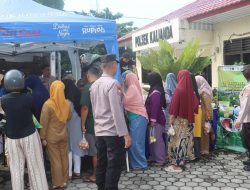 Polres Gelar Pasar Murah di Mapolsek Kalianda