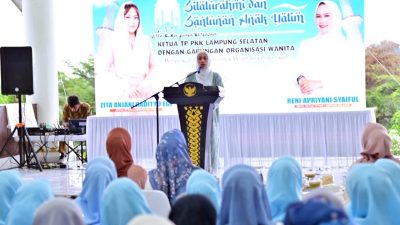 Zita Anjani Buka Puasa Dan Santuni Anak Yatim