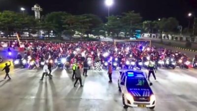 100 Ribu Lebih Pemudik Masuk Lampung dari Pulau Jawa