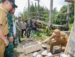 Wakil Bupati Ikut Zoom Ground Breaking Pembangunan Jembatan Perintis Garuda