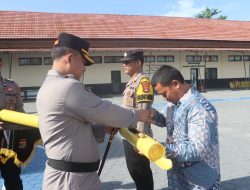 Polres Lampung Selatan Gelar Apel 1.000 Kentongan