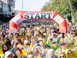 5.333 Peserta Jalan Santai Semarak HUT Kabupaten Barru