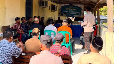 Polsek Sidomulyo Luncurkan Sabuk Kamtibmas