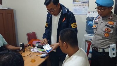 Polsek Tanjung Bintang Amankan Lima Pelaku Pencurian Kabel