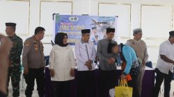 Resmi Diberangkatkan 387 Jamaah Haji Pinrang Siap “Putihkan” Tanah Suci.