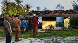 Rumah Non Permanen di Lampung Selatan Terbakar