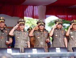 Bupati Hadiri Upacara HUT Satpol PP
