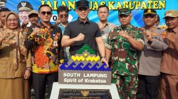 Bupati Egi Resmikan Akses Bumi Daya-Trimomukti