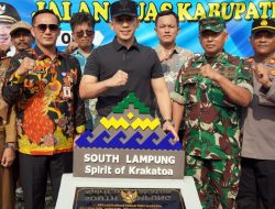 Bupati Egi Resmikan Akses Bumi Daya-Trimomukti