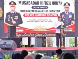 Bupati Egi Menutup MHQ HUT Bhayangkara