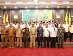 Wakil Bupati Hadiri Deklarasi Damai Pilkades