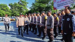 Wakil Bupati Pimpin Apel Pergeseran Pasukan Pengaman