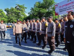 Wakil Bupati Pimpin Apel Pergeseran Pasukan Pengaman