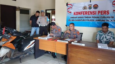 Residivis Curanmor Diamankan, Satu Pelaku Masuk DPO