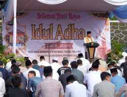 Kapolda Serahkan Puluhan Hewan Kurban