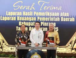 Pertahankan Predikat WTP dari BPK Bupati Pinrang: Ini Bukan Sekadar Penghargaan