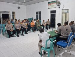 Korbinmas Baharkam Polri Cek Pos Kamling di Desa Bali Nuraga