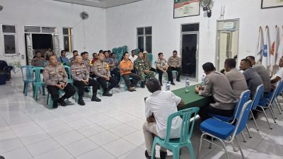 Korbinmas Baharkam Polri Cek Pos Kamling di Desa Bali Nuraga