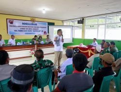Pemkab Bersama Kodim 1405 Gelar Sosialisasi Persiapan Pembangunan Batalyon Infanteri