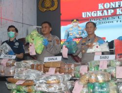 Polres Berhasil Ungkap 17 Kasus Narkotika