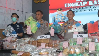 Polres Berhasil Ungkap 17 Kasus Narkotika