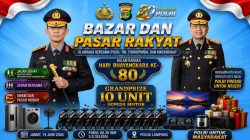Besok, Polda Lampung Gelar Bazar hingga Olahraga Bersama Bertabur Grandprize