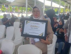 Tim Kabupaten Barru Raih Juara 1 Yel-Yel dan Asah Terampil