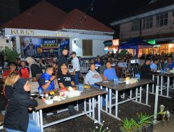 Kapolda Kumpul Mahasiswa hingga Ojol Nobar Piala Dunia