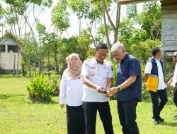 Bupati Pinrang Tinjau Lokasi Pembangunan Sekolah Rakyat