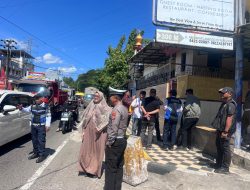 Sat Lantas Tertiban Pak Ogah di Dua Titik