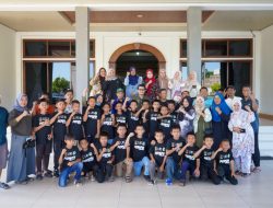Dilepas Sekda Tim Sepak Bola Anak Pinrang Siap Guncang Piala Presiden di Makassar