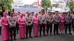 88 Personel Polres Parepare Resmi Naik Pangkat