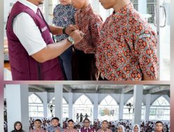 MPLS SMAN 1 Pinrang 400 Siswa Baru Pasang Pin Anti Narkoba Siap Jadi Agen Perubahan
