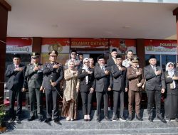 Bupati Hadir Upacara HUT Bhayangkara