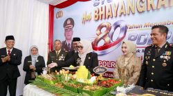 Bupati Hadiri Syukuran HUT Bhayangkara di Mako