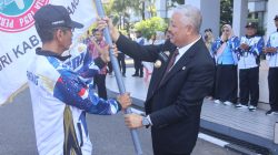 Bupati Pinrang Resmi Lepas Kontingen Porseni PGRI ke Tingkat Provinsi ​